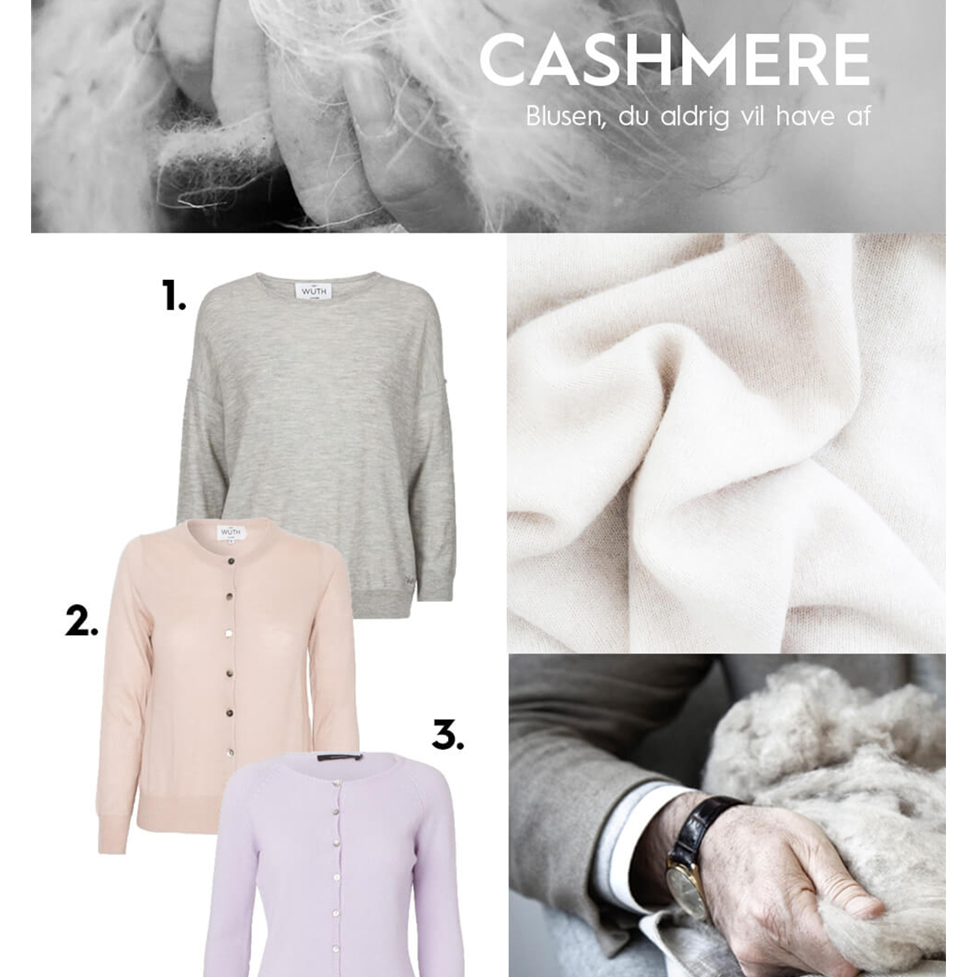 Wuth Cashmere sweater and cardigan at the Hausfrau blog