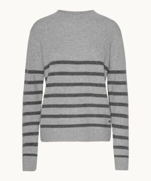 Classic striped cashmere sweater from Wuth Copenhagen.
