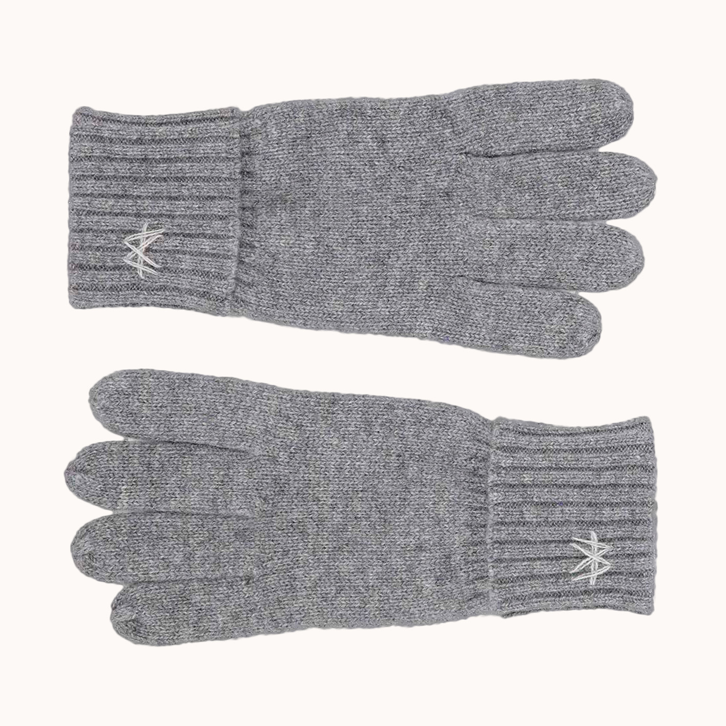 Knitted cashmere gloves from Wuth Copenhagen.