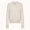 Cashmere V hals sweater fra Wuth. Alba Pullover fra Wuth Copenhagen i 100% premium cashmere.