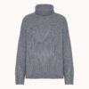 Classic cashmere turtleneck sweater