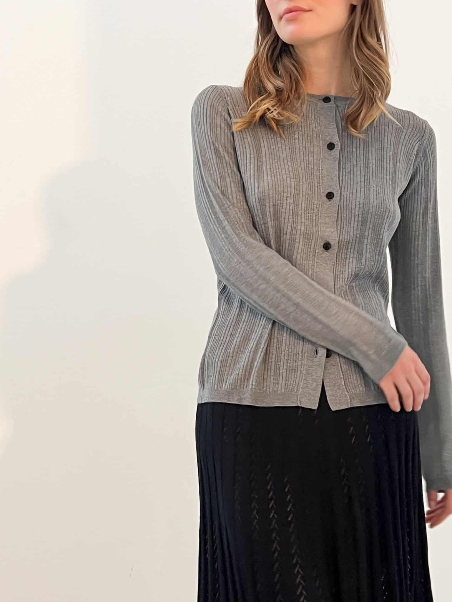 signe cardigan i silke-cashmere, der giver den blødeste fornemmelse