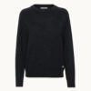 caroline pullover sort fra Wuth Copenhagen i 100% cashmere