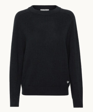 caroline pullover sort fra Wuth Copenhagen i 100% cashmere