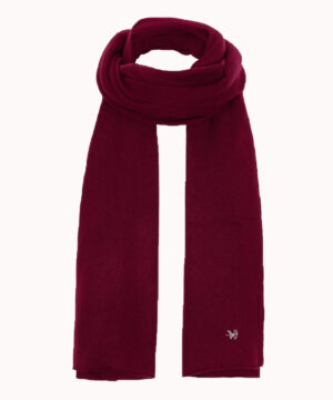 bordeaux classic scarf